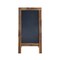 Flash Furniture Rustic Brown Wooden A-Frame Magnetic Chalkboard HGWA-GDIS-CRE8-442315-GG - alternate 10
